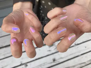 ショート カラー キッズ ネイル マツエク・マツパ illum hicariのネイルデザイン