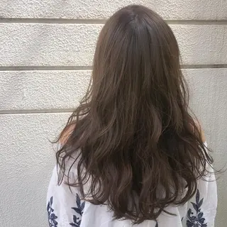 ロング カラー 低ダメージパーマ ケアパーマ/武田明大のヘアスタイル