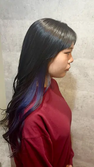 ロング 🐘おおうちみお🐘 /🍎暖色カラー🌸のヘアスタイル
