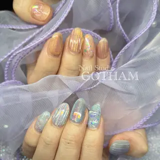 ネイル 高円寺駅からすぐ🌈 ネイルGOTHAMのネイルデザイン