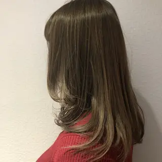 ミディアム カラー ヘアアレンジ terra✂️川嶋 大輔のヘアスタイル
