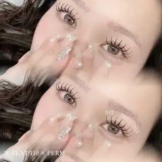 マツエク・マツパ MIU by emu所属・MIU by emu ｱｲﾗｯｼｭのマツエク・マツパデザイン