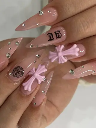 ネイル 渋谷ネイル🎀 ギャル/海外ネイルのネイルデザイン