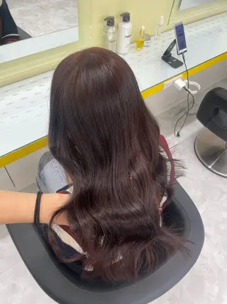 ロング カラー 🦋色落ち綺麗カラー メンズYUZU🦋‪のヘアスタイル