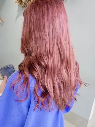ロング カラー leben serikaのヘアスタイル