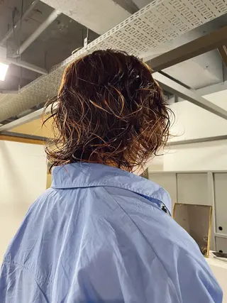 ショート カラー パーマ 🌈前田 潤 /ショート/レイヤーのヘアスタイル