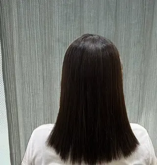 セミロング 染谷 菜摘のヘアスタイル