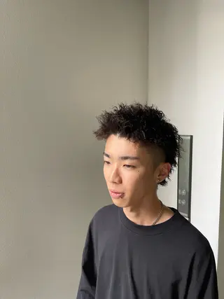 パーマ メンズ メンズパーマ 北原寿樹のヘアスタイル