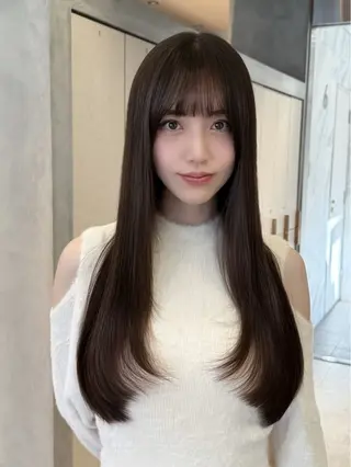 ロング カラー ブリーチなし透明感カ ラー🫧/Kannaのヘアスタイル
