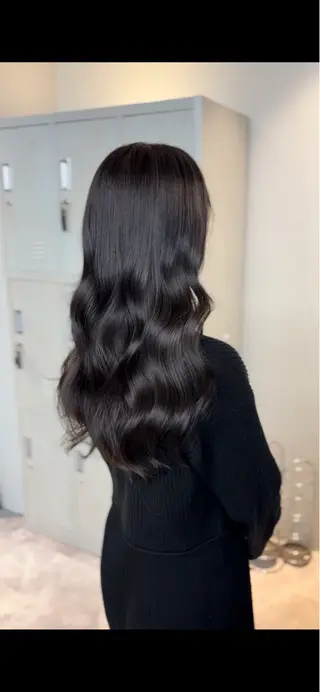 ロング カラー leben serikaのヘアスタイル