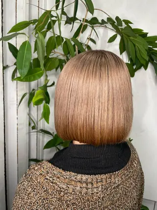 ショート カラー 🫧ハイトーン/ ブリーチ🫧白石航汰のヘアスタイル