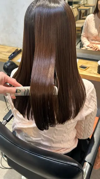 じゅわっと暖色カラー 🍊Moemiのヘアスタイル