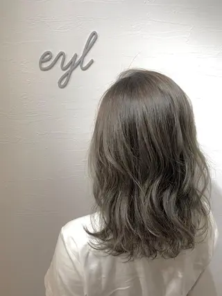 ミディアム カラー 💎赤み消しカラー 特化型デザイナー💎のヘアスタイル