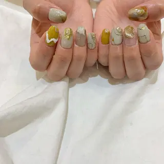 ネイル 藤原 胡桃のネイルデザイン
