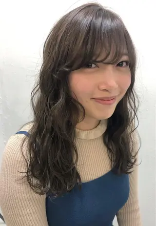 ロング カラー ヘアアレンジ メンズ似合わせ🪞 副店長 kotoriのヘアスタイル