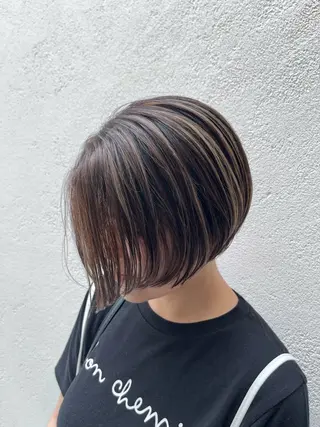 ショート 湯川 未咲希のヘアスタイル