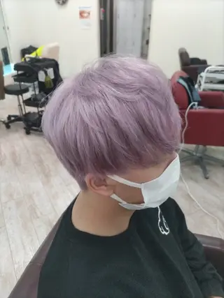 ショート メンズ 磯崎 美幸のヘアスタイル