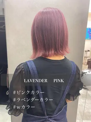 ショート カラー パーマ ヘアアレンジ メンズ キッズ ネイル マツエク・マツパ 韓国🇰🇷レイヤー カットオリーブカラーのヘアスタイル