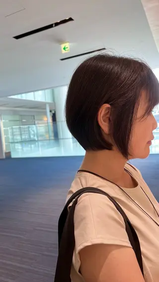 ショート GRANMASH 竹田  瑠依希のヘアスタイル