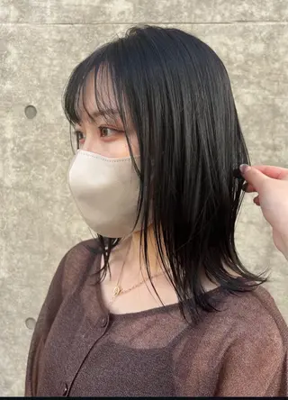 ロング カラー 💗髪質改善💗艶髪 韓国ヘア💗こころのヘアスタイル