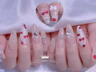ネイル 長さだし専門店 M2　rikaのネイルデザイン