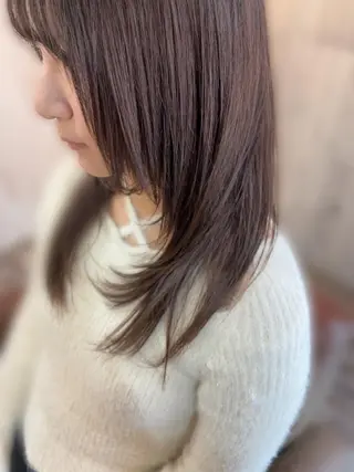ロング 柏原 輝明のヘアスタイル