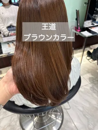 ミディアム カラー 韓国っぽ透け感カラー マンツーマン🫧なおのヘアスタイル