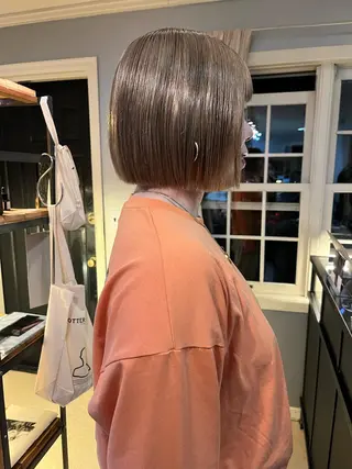 ショート カラー eri kinjoのヘアスタイル