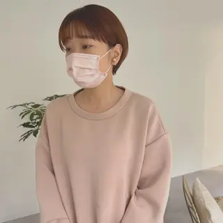 ショート カラー 立川✨ブリーチ/ ケアブリーチ✨のヘアスタイル