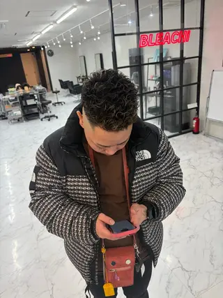 ショート パーマ 木村 拓美のヘアスタイル