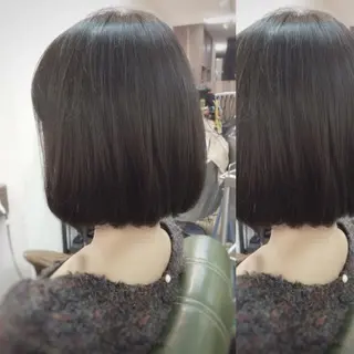 ショート ミディアム カラー 🟦髪質改善6年 💊YAMAMOTOのヘアスタイル