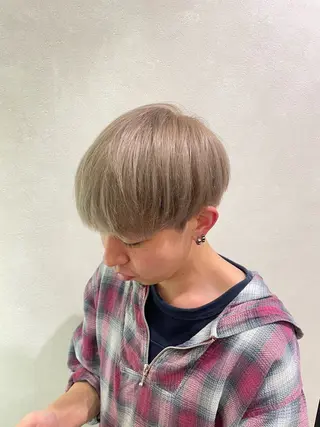 カラー 中河 美裕のヘアスタイル