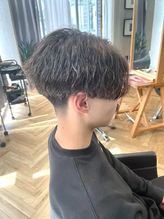 メンズ 🌈艶カラー× メンズパーマ永埜🌈のヘアスタイル