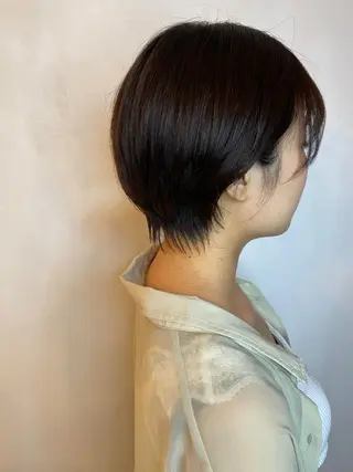 ショート 藤田 遼のヘアスタイル