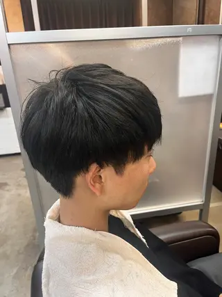 ミディアム メンズ 清水 寧生のヘアスタイル