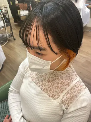 ショート カラー 🫧🍋ダブルカラー 🍋mizuhoのヘアスタイル