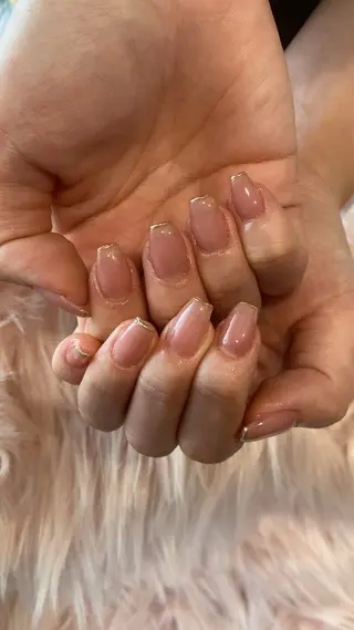 ネイル crystal ⭐︎ colorのネイルデザイン