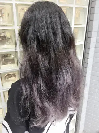 ロング カラー パーマ ヘアアレンジ 神山 昌子のヘアスタイル
