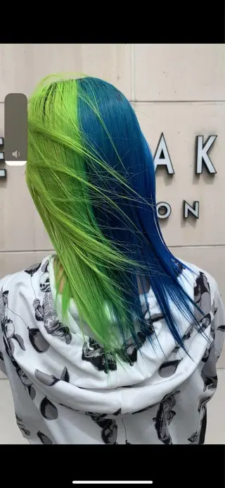 ミディアム カラー れい🫧 ハイトーン特化のヘアスタイル