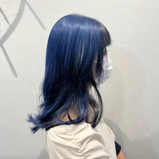 ロング 平川 侑磨のヘアスタイル