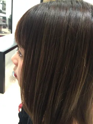 ミディアム カラー Earth岩槻店 YAGIのヘアスタイル