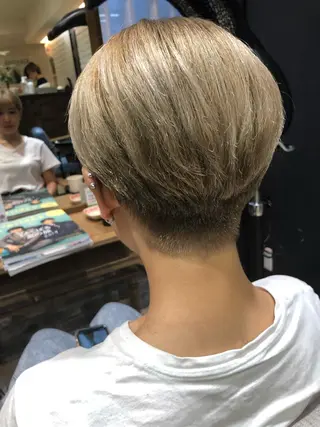 ショート ショートは任せて ミヤザキのヘアスタイル