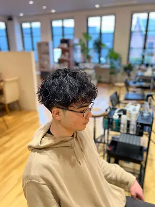 パーマ メンズ Camishi所属・瀬野凌介/メンズ カット/パーマのヘアスタイル