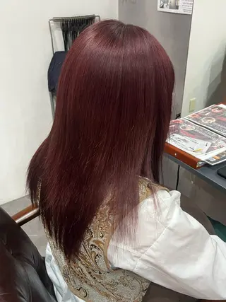 セミロング 水谷 春音のヘアスタイル