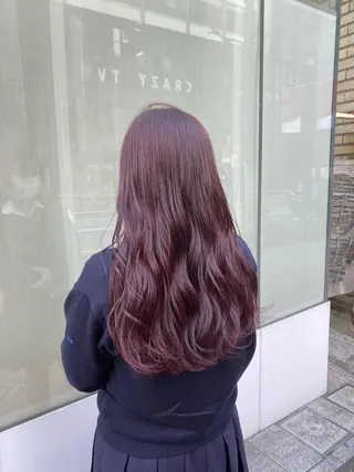 ロング ショート/レイヤー カット/服部タカノリのヘアスタイル