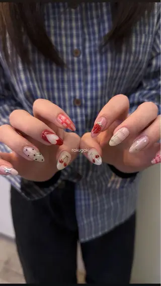 ネイル GRANDE大須 Cecil💜のネイルデザイン