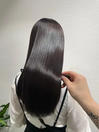 ロング 美髪矯正/パーマ まむのヘアスタイル