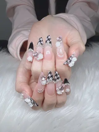 ネイル Lee Nails チップ長さだし専門店のネイルデザイン