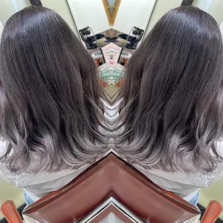 セミロング Y Uのヘアスタイル