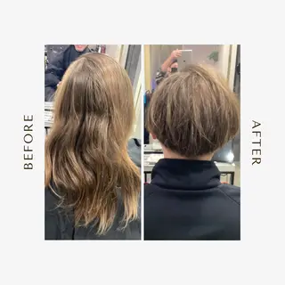 ショート 五ノ井 一世のヘアスタイル